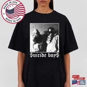 Suicideboys Shirt Suicideboy Grey Day  Tour Stop Staring Tee Unisex